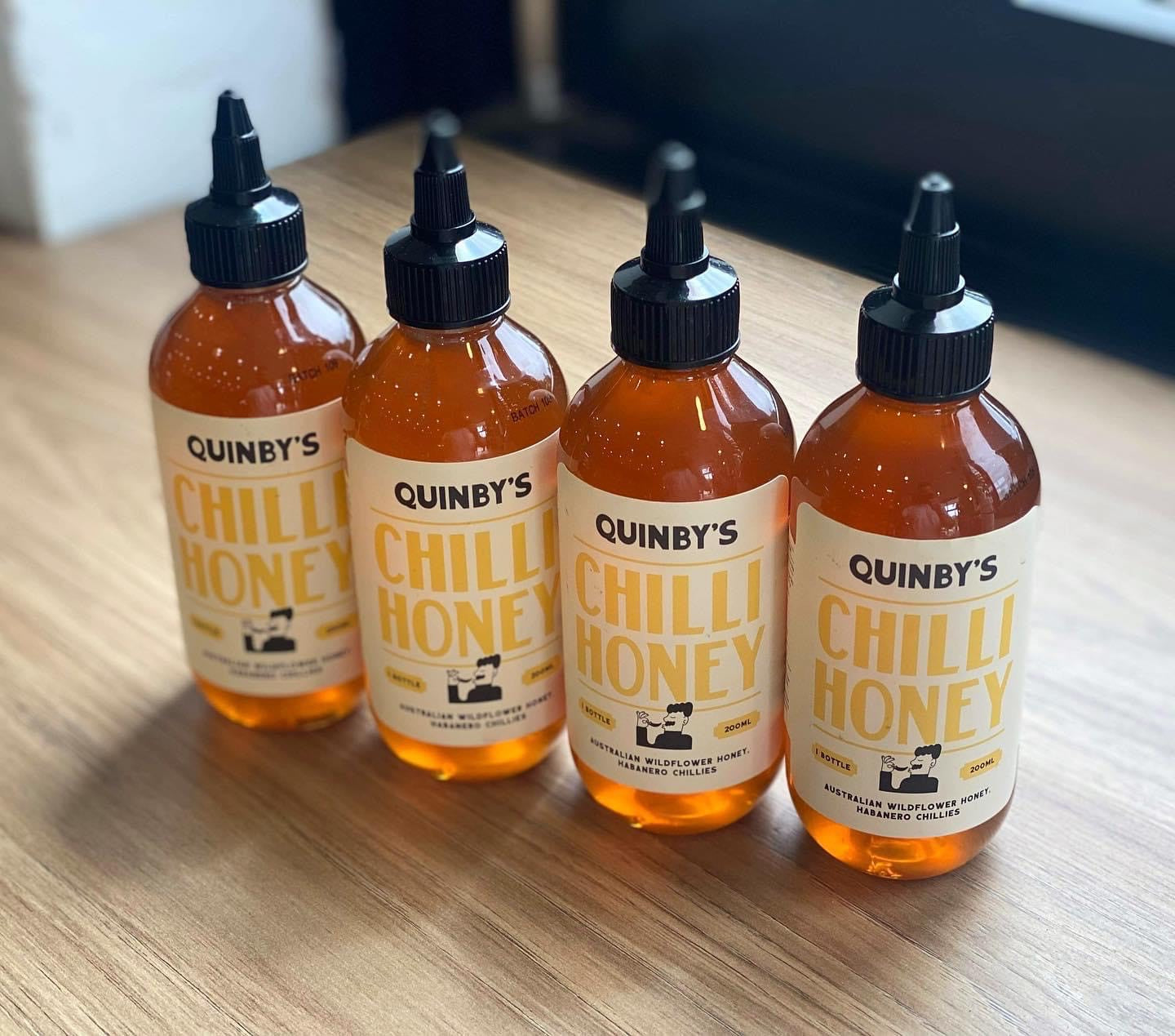 Quinby's Chilli Honey Sweet Heat Fusion The Cannoli Box Co.