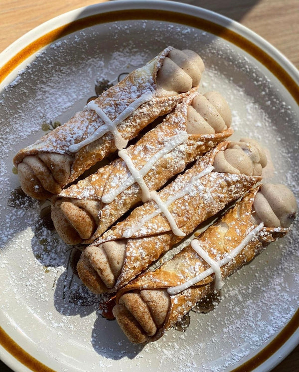 Hot Cross Cannoli