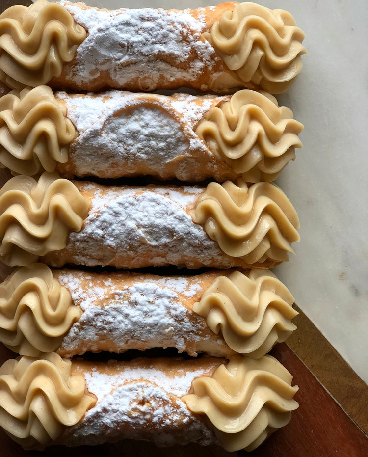 Hazelnut Cannoli